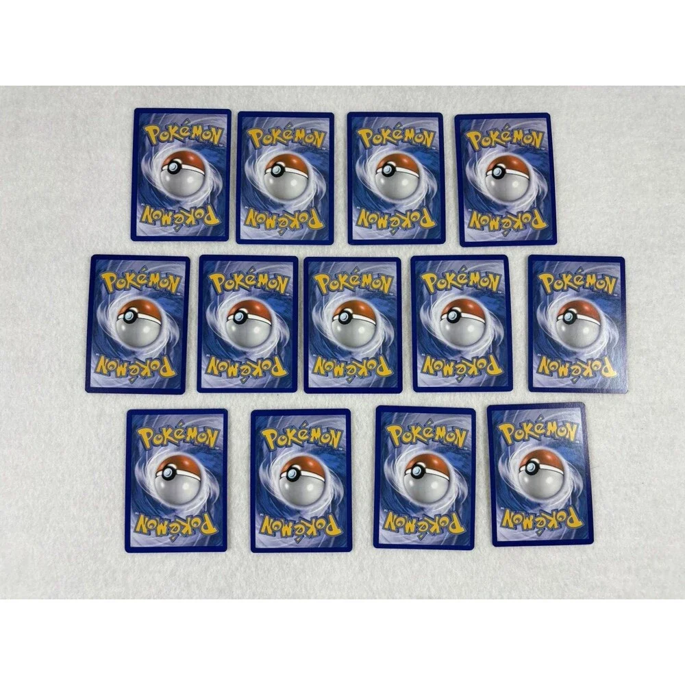 Pokémon Reverse Holo Card Lot of 13 Bidoof Rhyperior Goodra Noivern Torchic NM/L